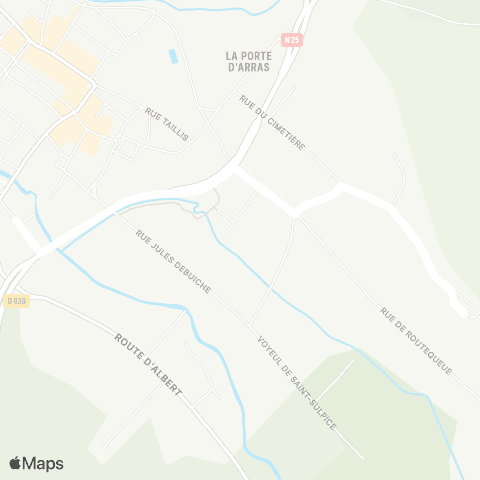 Hauts-de-France Car 80 - Lignes scolaires  map