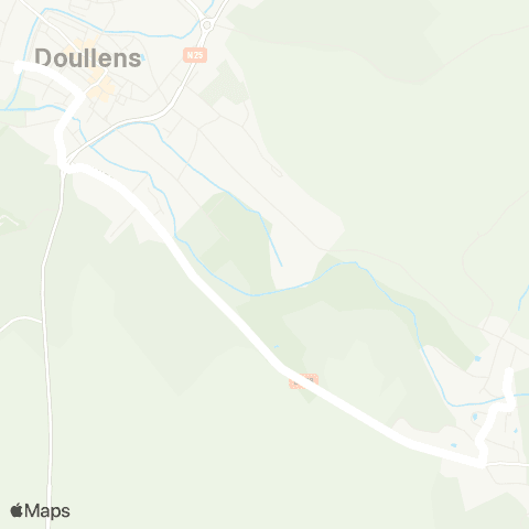 Hauts-de-France Car 80 - Lignes scolaires  map