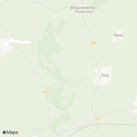 Hauts-de-France Car 80 - Lignes scolaires  map