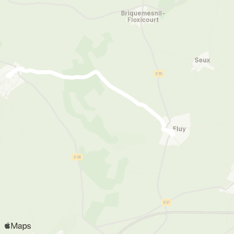 Hauts-de-France Car 80 - Lignes scolaires  map