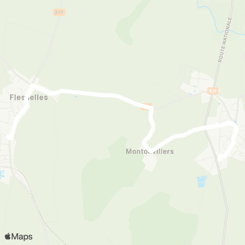 Hauts-de-France Car 80 - Lignes scolaires  map