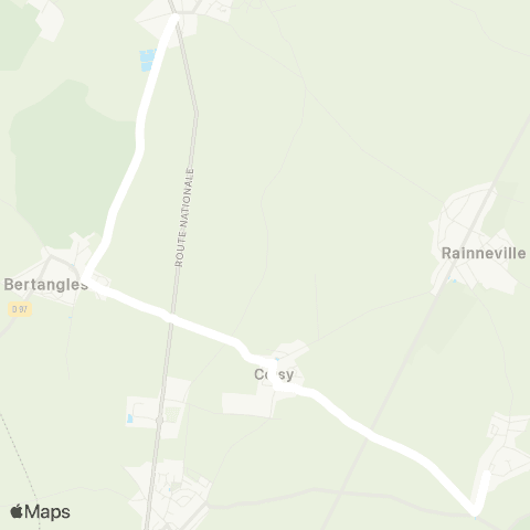 Hauts-de-France Car 80 - Lignes scolaires  map
