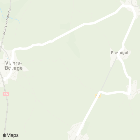 Hauts-de-France Car 80 - Lignes scolaires  map