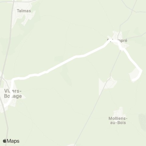 Hauts-de-France Car 80 - Lignes scolaires  map