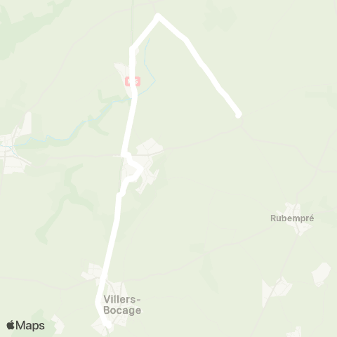 Hauts-de-France Car 80 - Lignes scolaires  map