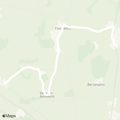 Hauts-de-France Car 80 - Lignes scolaires  map