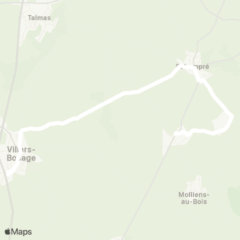 Hauts-de-France Car 80 - Lignes scolaires  map