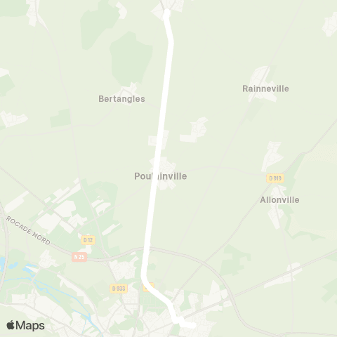 Hauts-de-France Car 80 - Lignes scolaires  map