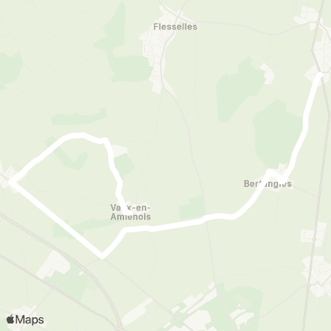 Hauts-de-France Car 80 - Lignes scolaires  map