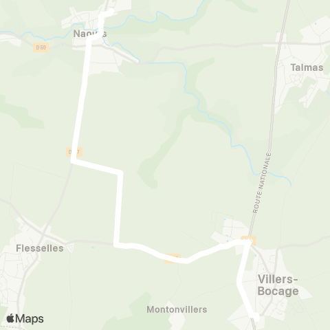 Hauts-de-France Car 80 - Lignes scolaires  map