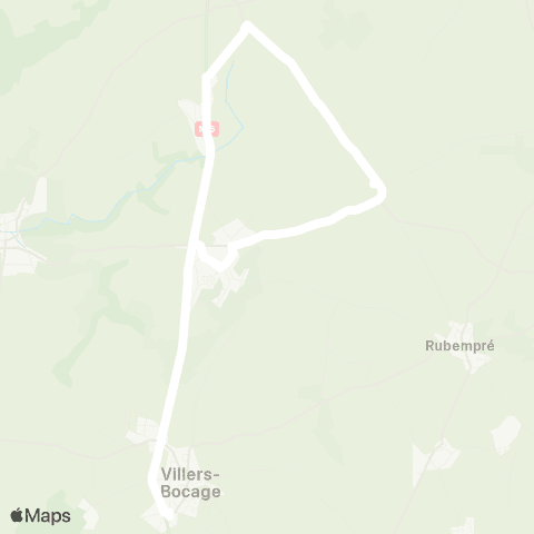 Hauts-de-France Car 80 - Lignes scolaires  map