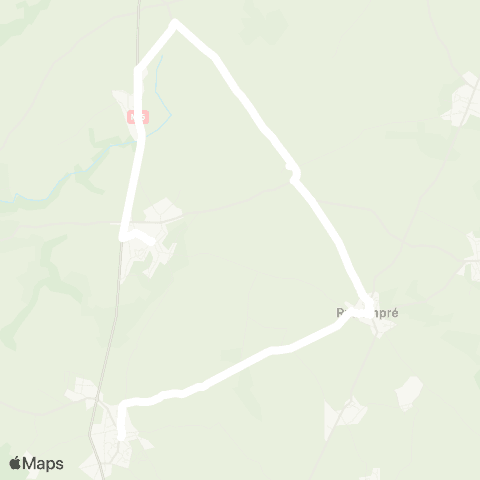 Hauts-de-France Car 80 - Lignes scolaires  map