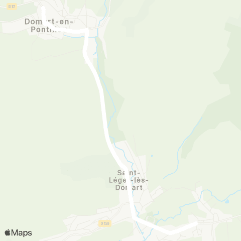 Hauts-de-France Car 80 - Lignes scolaires  map