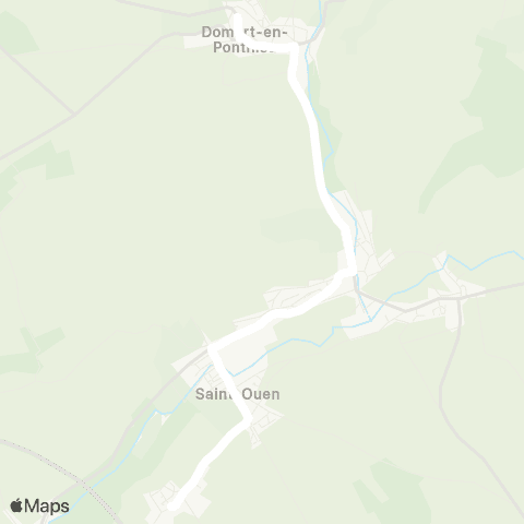 Hauts-de-France Car 80 - Lignes scolaires  map