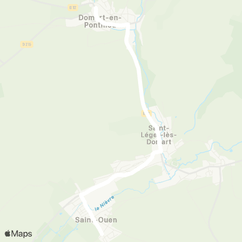 Hauts-de-France Car 80 - Lignes scolaires  map