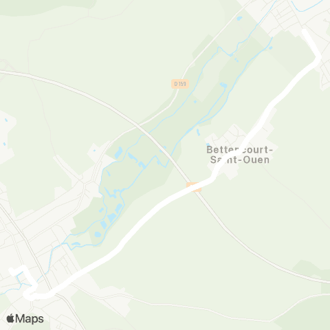 Hauts-de-France Car 80 - Lignes scolaires  map