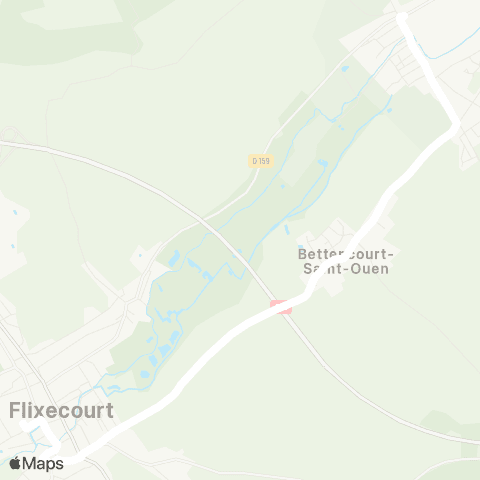 Hauts-de-France Car 80 - Lignes scolaires  map