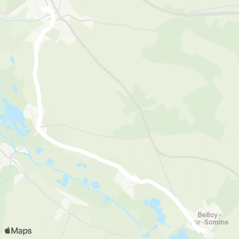 Hauts-de-France Car 80 - Lignes scolaires  map
