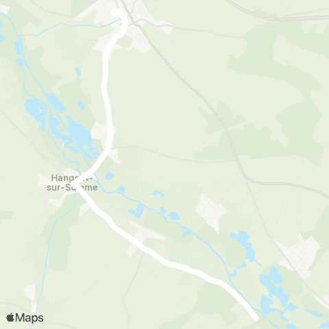 Hauts-de-France Car 80 - Lignes scolaires  map