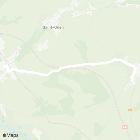 Hauts-de-France Car 80 - Lignes scolaires  map