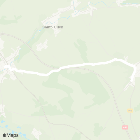 Hauts-de-France Car 80 - Lignes scolaires  map