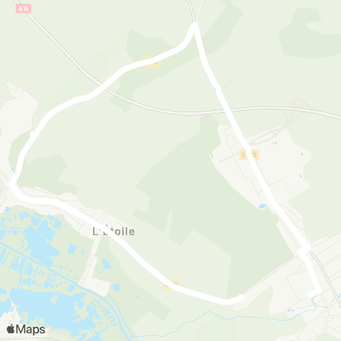 Hauts-de-France Car 80 - Lignes scolaires  map