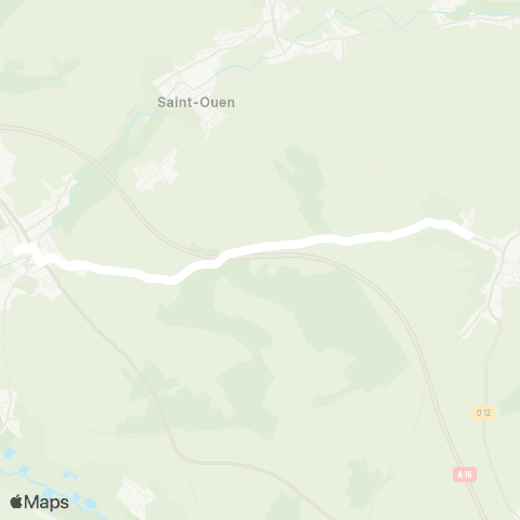 Hauts-de-France Car 80 - Lignes scolaires  map