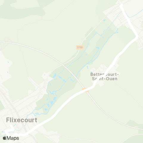 Hauts-de-France Car 80 - Lignes scolaires  map