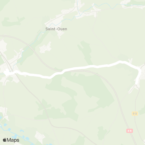 Hauts-de-France Car 80 - Lignes scolaires  map