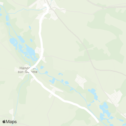 Hauts-de-France Car 80 - Lignes scolaires  map