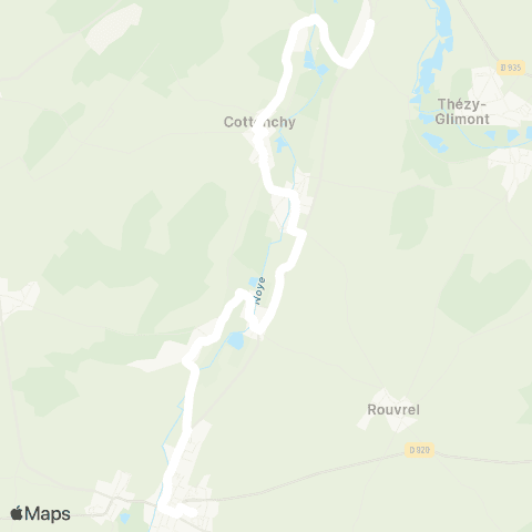 Hauts-de-France Car 80 - Lignes scolaires  map