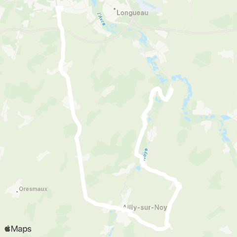 Hauts-de-France Car 80 - Lignes scolaires  map