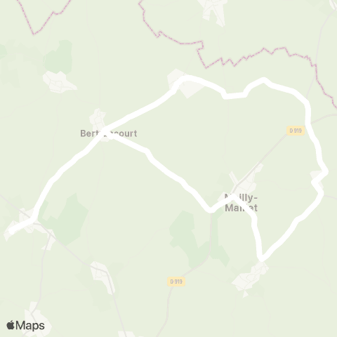 Hauts-de-France Car 80 - Lignes scolaires  map
