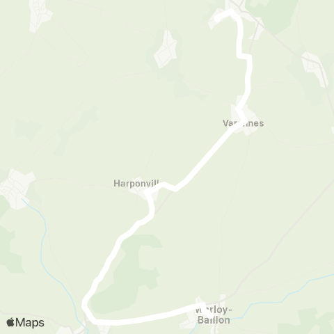 Hauts-de-France Car 80 - Lignes scolaires  map