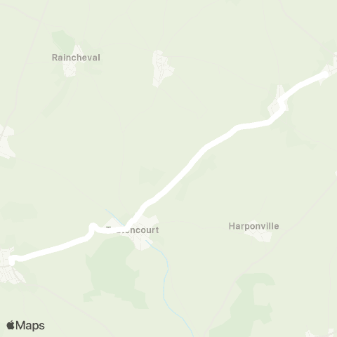 Hauts-de-France Car 80 - Lignes scolaires  map