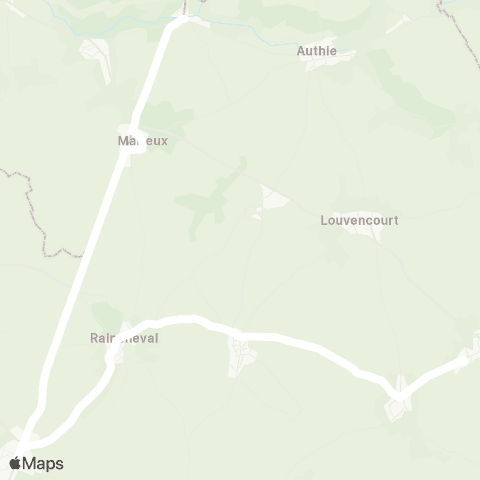 Hauts-de-France Car 80 - Lignes scolaires  map