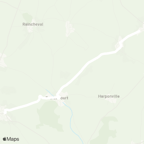 Hauts-de-France Car 80 - Lignes scolaires  map