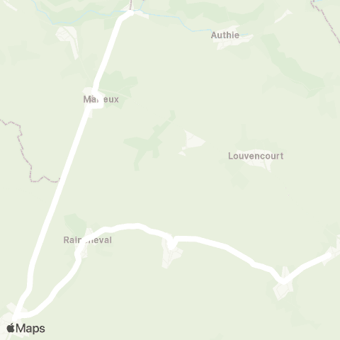 Hauts-de-France Car 80 - Lignes scolaires  map