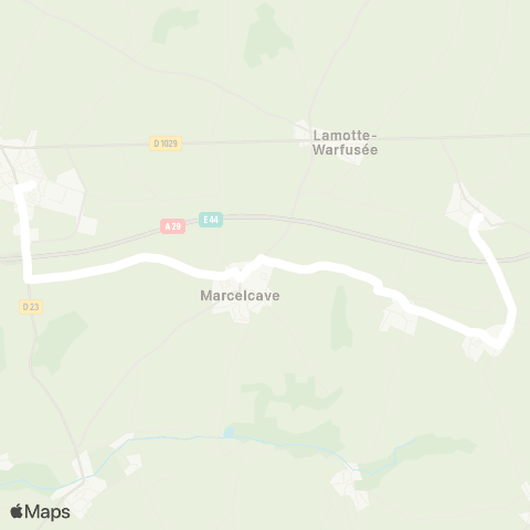 Hauts-de-France Car 80 - Lignes scolaires  map