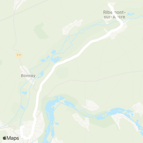 Hauts-de-France Car 80 - Lignes scolaires  map