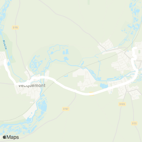 Hauts-de-France Car 80 - Lignes scolaires  map