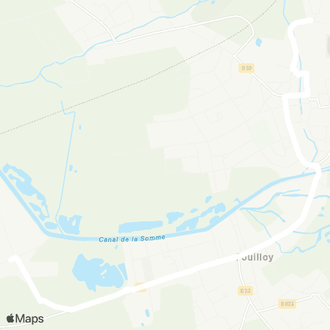 Hauts-de-France Car 80 - Lignes scolaires  map