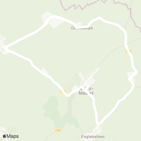 Hauts-de-France Car 80 - Lignes scolaires  map