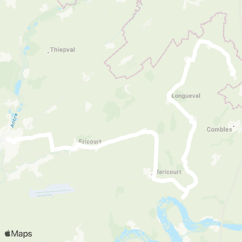 Hauts-de-France Car 80 - Lignes scolaires  map