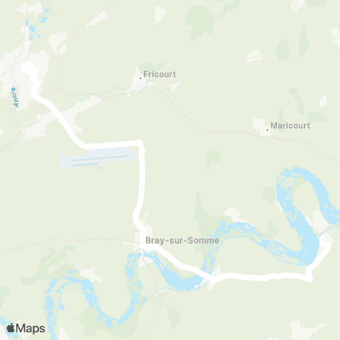 Hauts-de-France Car 80 - Lignes scolaires  map