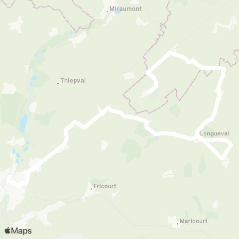 Hauts-de-France Car 80 - Lignes scolaires  map