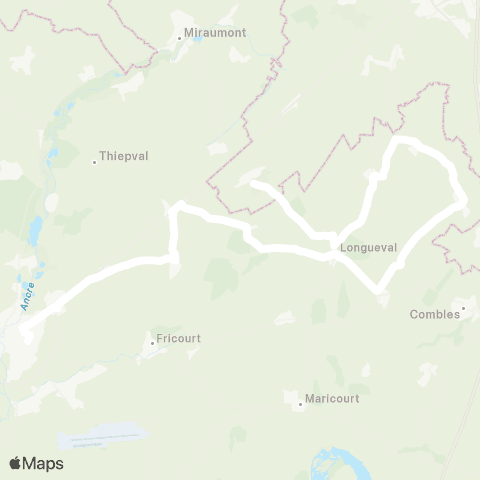 Hauts-de-France Car 80 - Lignes scolaires  map