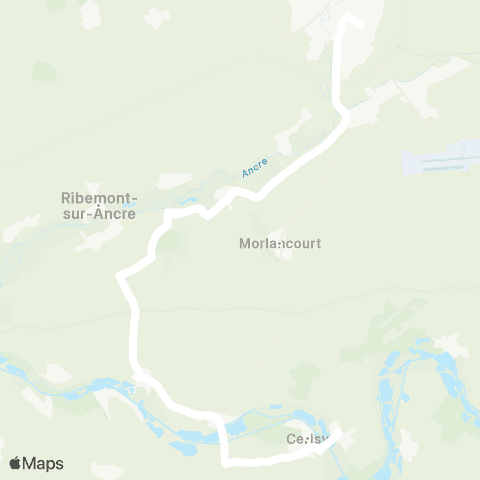 Hauts-de-France Car 80 - Lignes scolaires  map