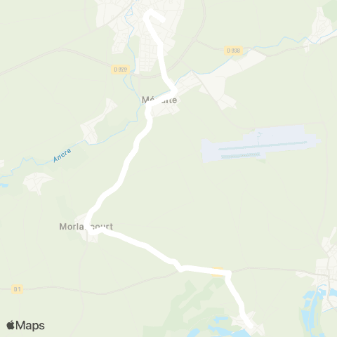 Hauts-de-France Car 80 - Lignes scolaires  map