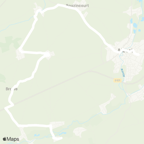 Hauts-de-France Car 80 - Lignes scolaires  map